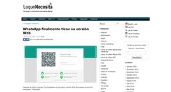 Desktop Screenshot of loquenecesita.com